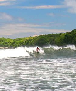 Cabuya Costa Rica - Rio Lajas - Reyes Surf Break